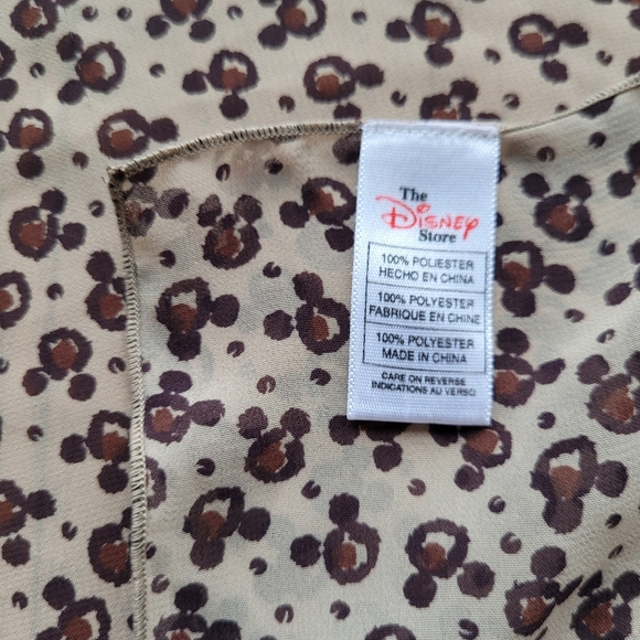 Disney Store Mickey Mouse Light Bandana Handkerchief Scarf Headband - Picture 3 of 7